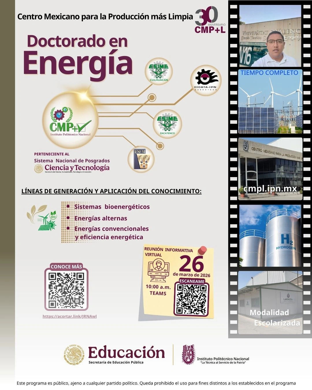 Doctorado en energía